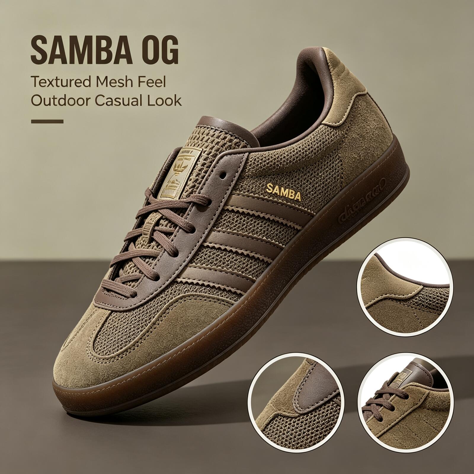 Adidas Shoes Samba - Adidas Original Clover SAMBA OG JR0885,